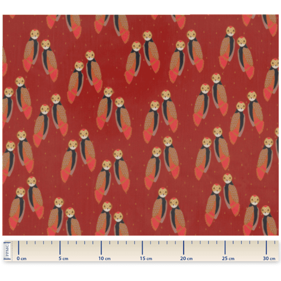 Tissu enduit  au mètre ex2482 reines de la nuit