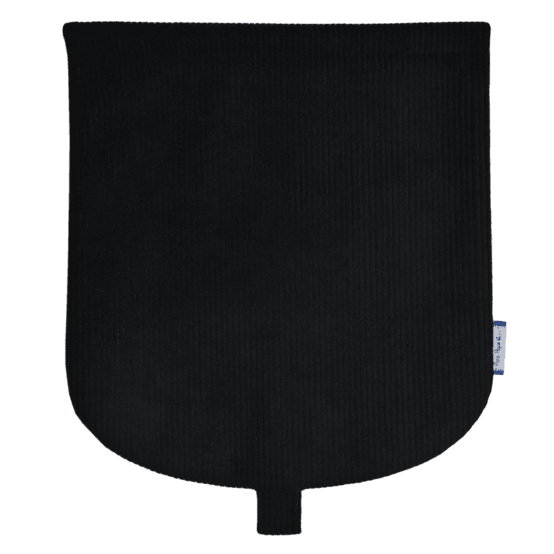 Rabat petite besace velours côtelé noir