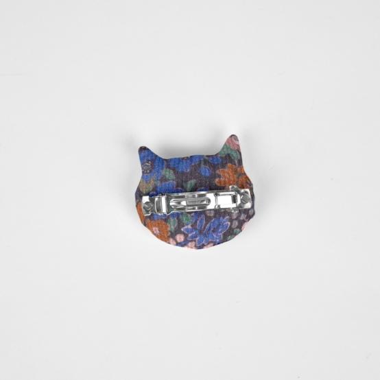Barrette miaou monet lilas