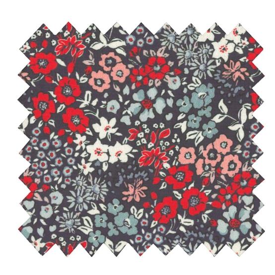 Tissu coton au mètre jardin d'aurore