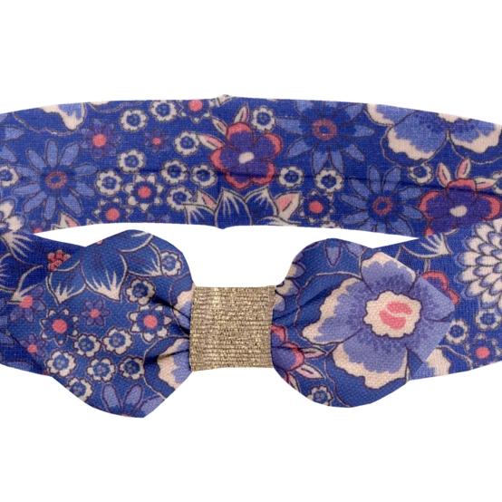 Bandeau jersey bébé noeud lavandula