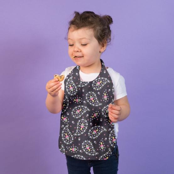 Serviette enfant élastique bleudana