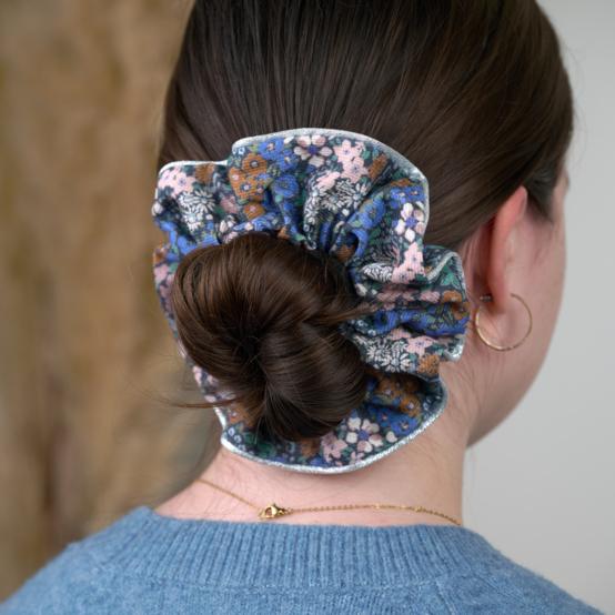 Grand Chouchou Passepoil monet lilas