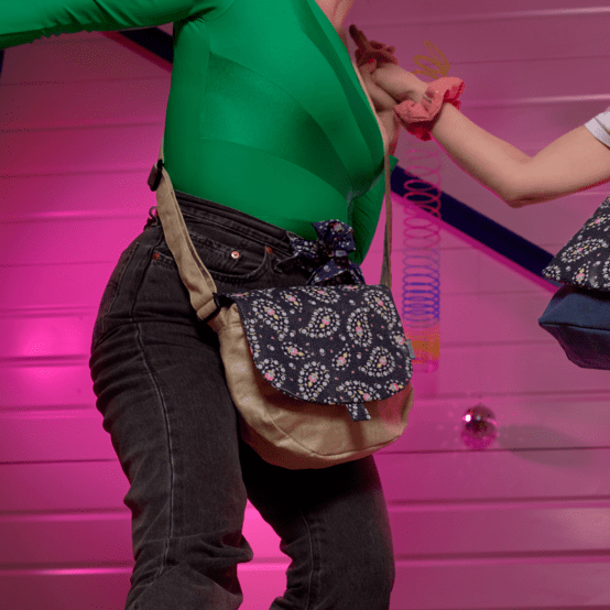 Rabat petite besace bleudana