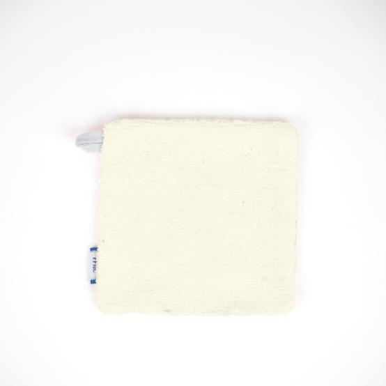Carré Démaquillant Lavable blanc