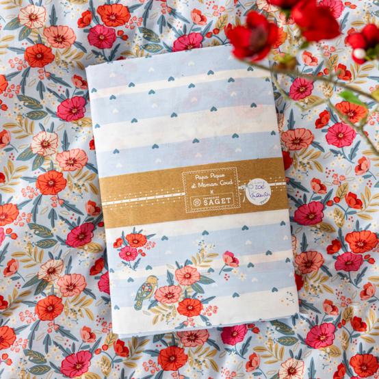 Housse de couette 2 personnes Horizons Fleuris