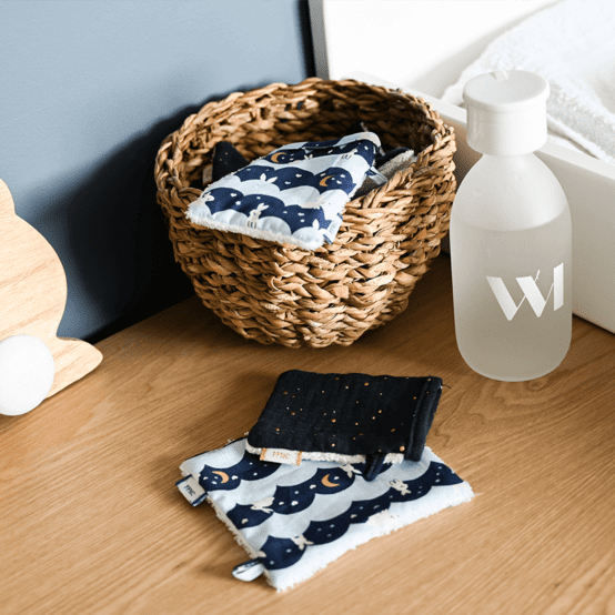 Carré Démaquillant Lavable lapinuit