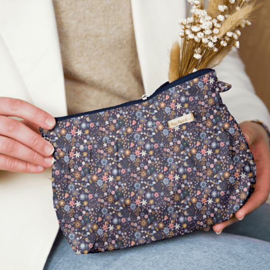 Pochette plissée seventies