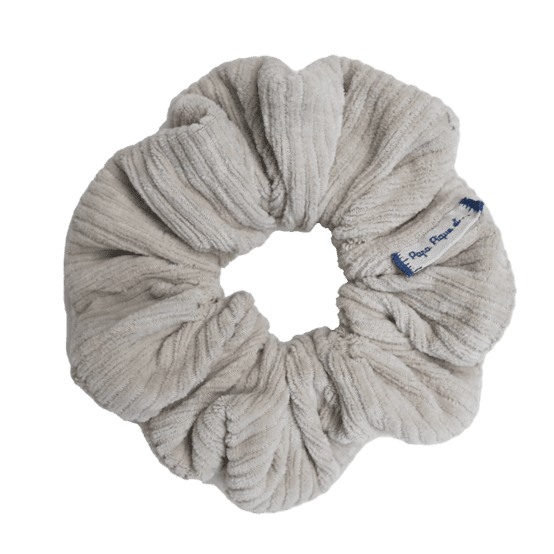 Petit Chouchou velours côtelé crème