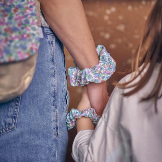 Petit Chouchou pastel fleuri