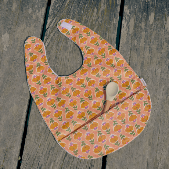 Bavoir tissu plastifié shanti