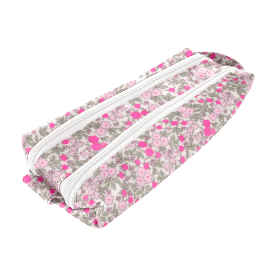 Trousse double compartiment serenade fluo