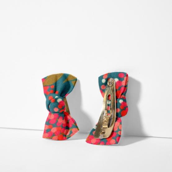 Barrettes clic-clac petits noeuds ballet merveilleux