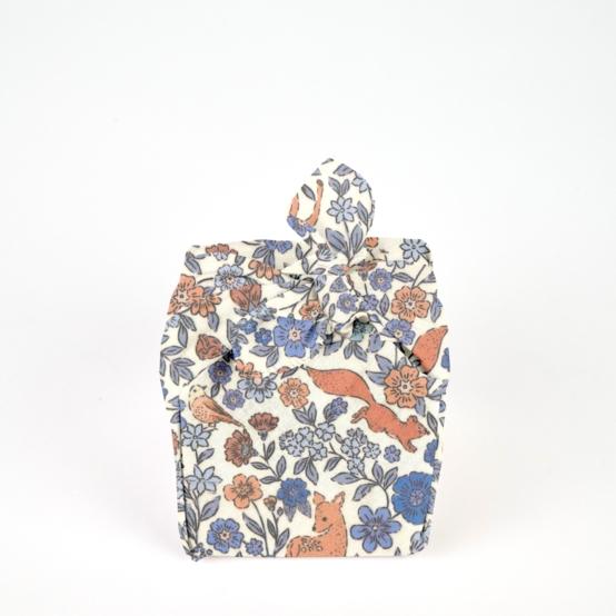 Furoshiki petit 35 x 35 cm comptine enchantée