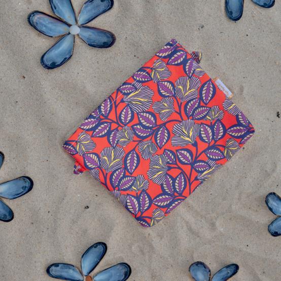 Mini pochette tissu calypso