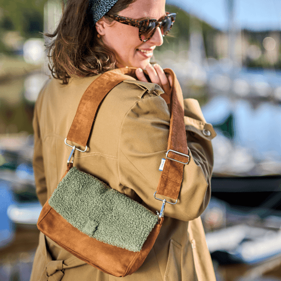 Rabat sac compagnon moumoute kaki