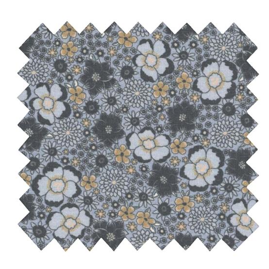 Tissu jersey lavandula bleu gris