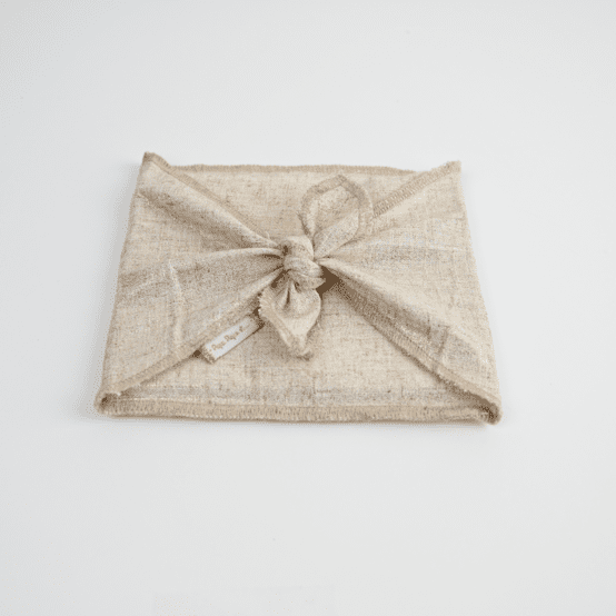 Fupochiki S (14 x 17 cm)  lin pailleté