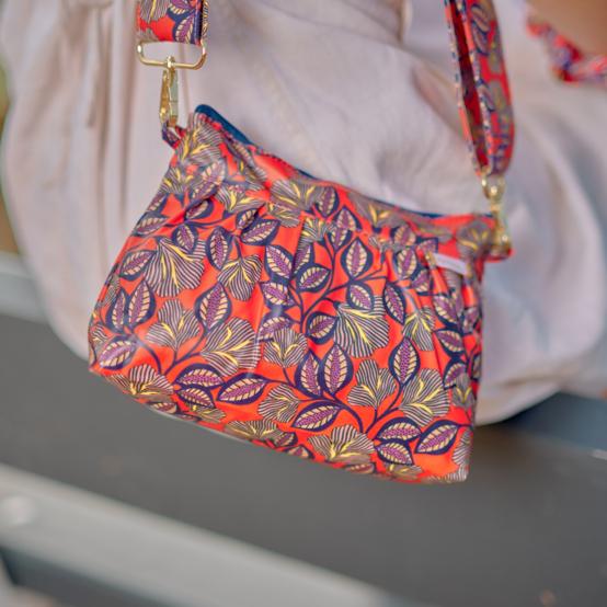 Pochette plissée calypso