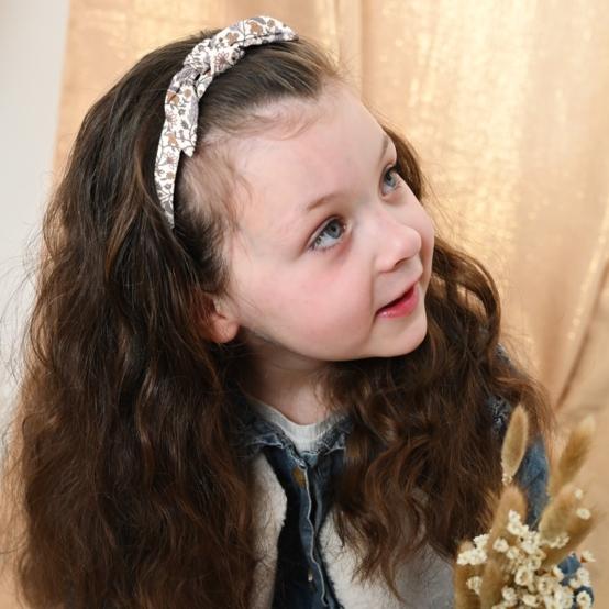 Serre-tête noeud rêve de jasmin