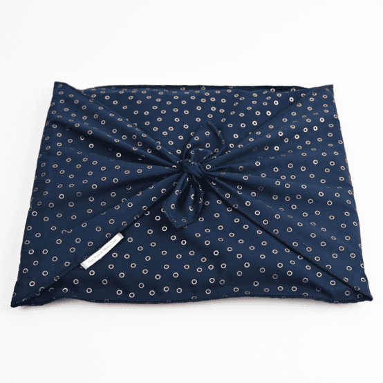 Fupochiki XL (29  x 34 cm) bulle bronze marine