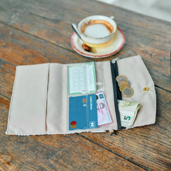 Portefeuille attrape soleil