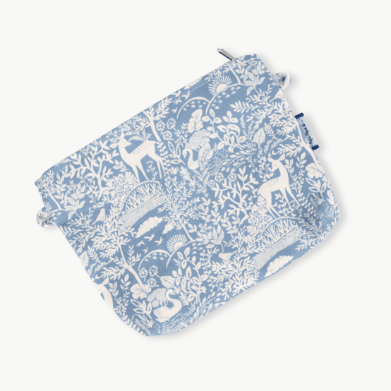 Mini pochette tissu toile de biche