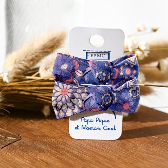 Elastiques Mousse Petit Noeud lavandula