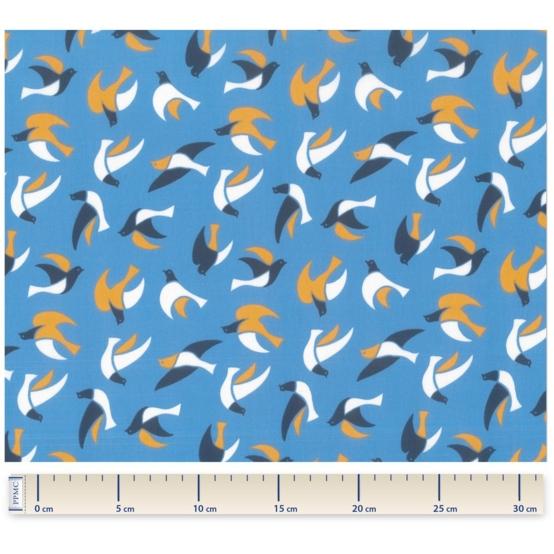 Tissu voile hirondelles