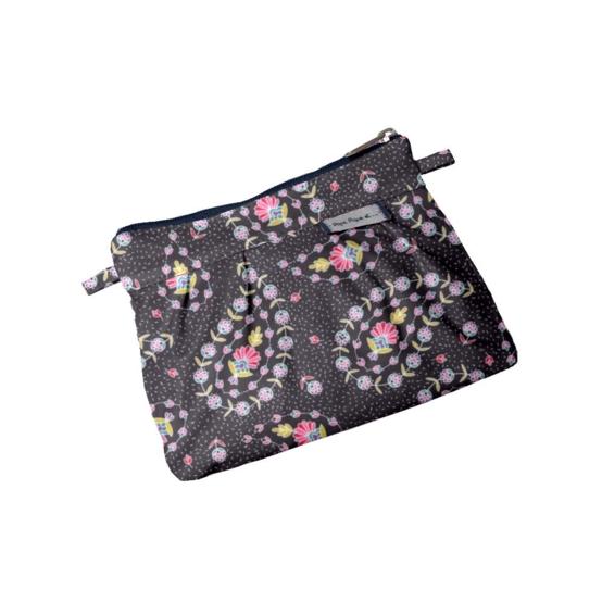Mini pochette plissée bleudana