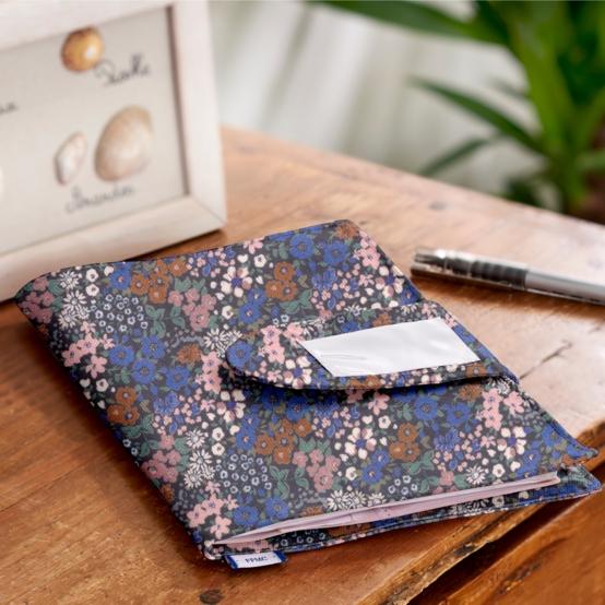 Protège carnet de santé monet lilas