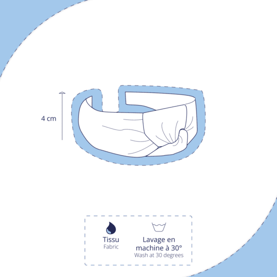 Serre-tête Large Croisé gaze pailletée camel
