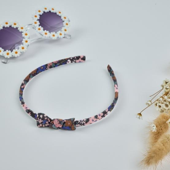 Serre-tête fin monet lilas