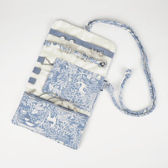Pochette à bijoux toile de biche