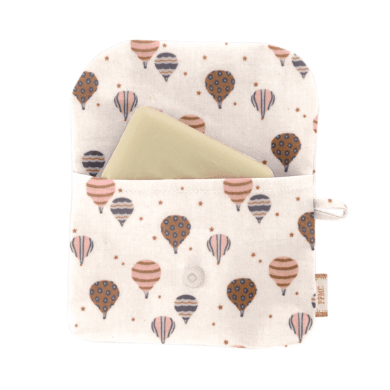 Pochette Savon montgolfiere