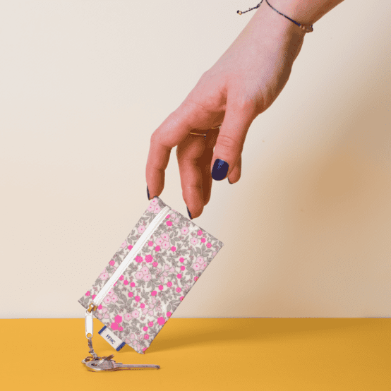 Pochette porte-clés serenade fluo