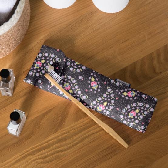 Pochette brosse à dents bleudana