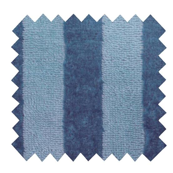Tissu éponge bambou au mètre ex2539 rayée bleu