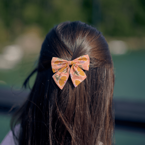 Barrette noeud papillon shanti