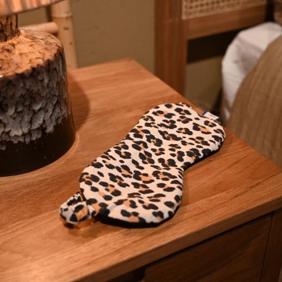 Masque de nuit leopard