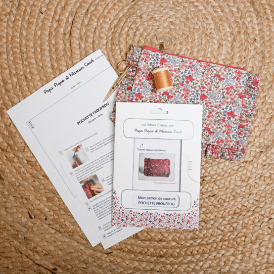 Patron Pochette Froufrou