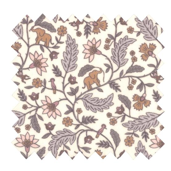 Tissu enduit au mètre rêve de jasmin