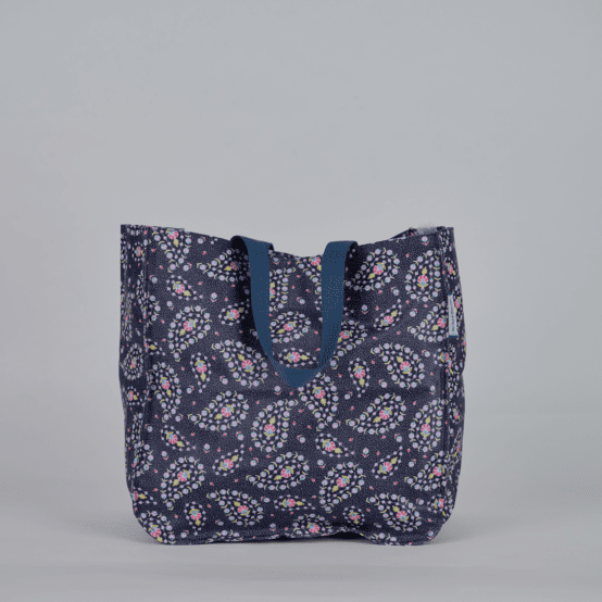 Sac cabas shopping bleudana