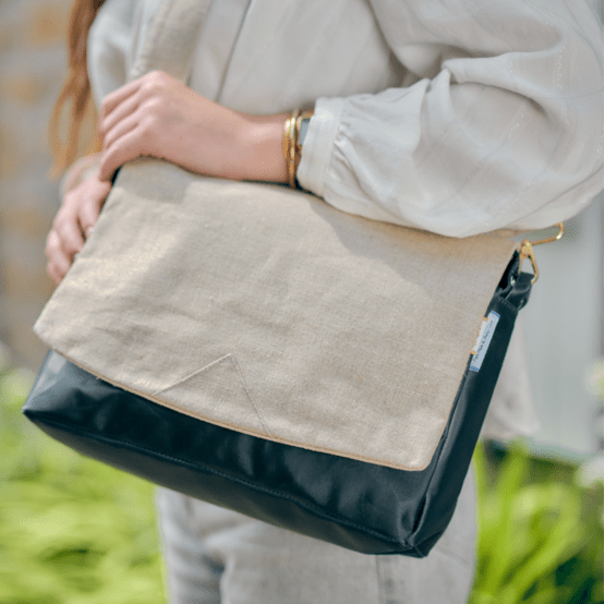 Base grande besace sans bandoulière noir