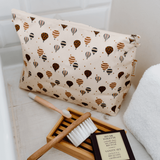 Trousse de toilette montgolfiere