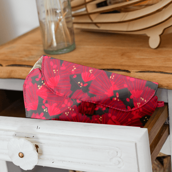 Etui à lunettes féérie fuchsia