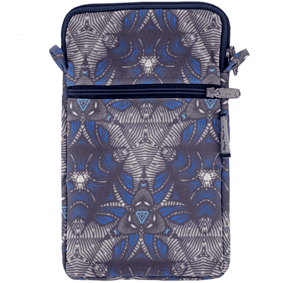 Pochette téléphone matelassée ethnique