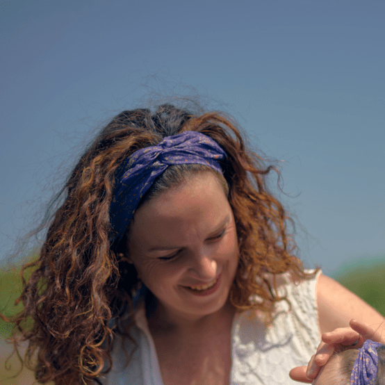 Bandeau croisé lavandula