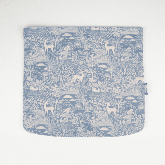 Rabat besace carré grand toile de biche