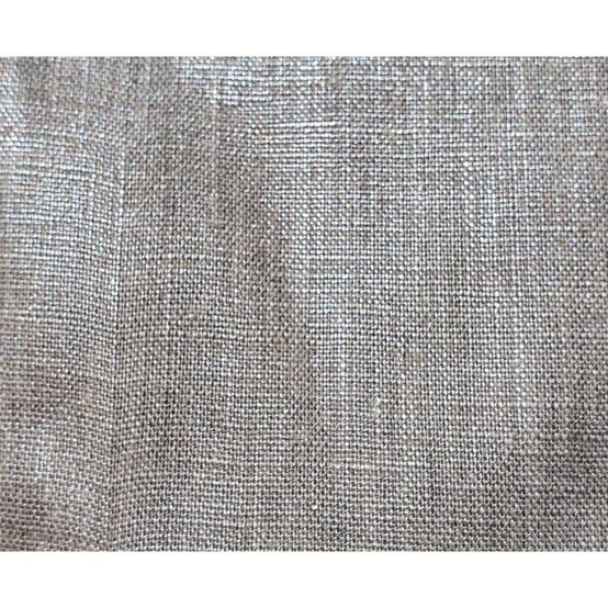 Mini pochette plissée lin argenté